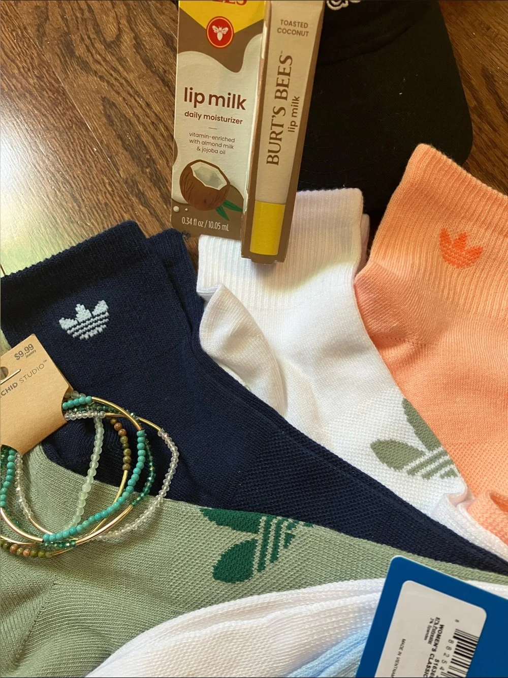 ADIDAS - ‘ Classic Socks ‘ Multi-Color 6 Pack & ‘High Quarter’ Leopard 3 Pack:)